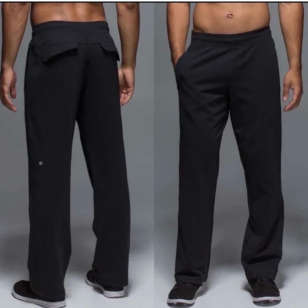 Men lululemon Kung Fu Pant in Heathered black
